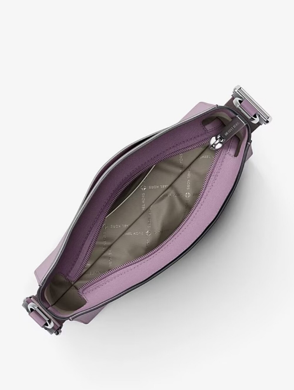 Michael Kors Jet Set Travel Small Purple Crossbody - Picture 5 of 9